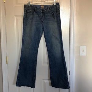 PAIGE premium denim light wash jeans